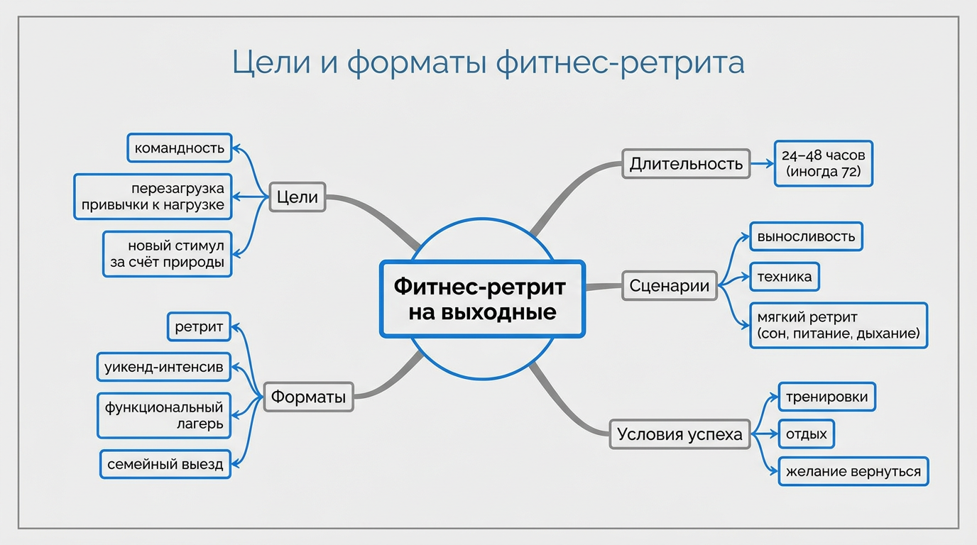 Фитнес-ретрит на выходные